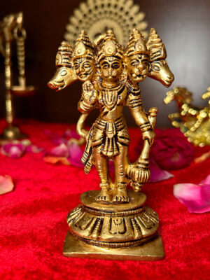 Panchmukhi Hanuman Idol 4 inch